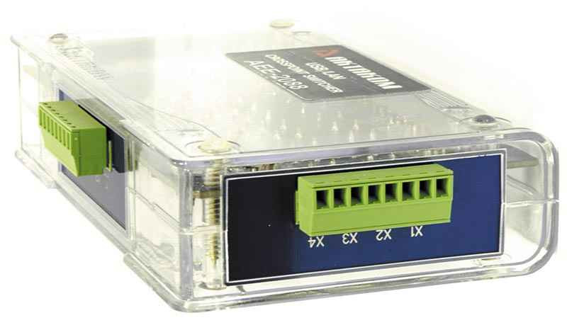 АЕЕ-2025 4-х канальный USB матричный коммутатор ВЧ сигналов