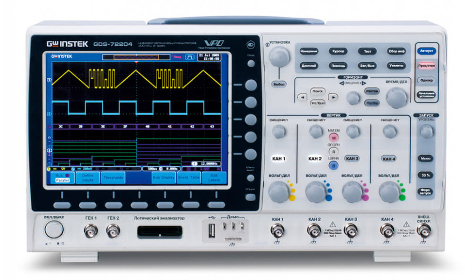 GDS-72204 - Осциллографы цифровые запоминающие
