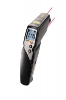 Комплект testo 830-T4 - Инфракрасный термометр и поверхностный зонд с подпружиненной термопарой