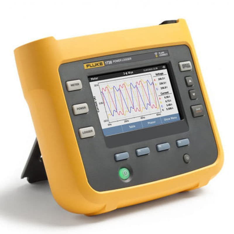 Fluke 1738/EUS — регистратор качества электроэнергии для трехфазной сети
