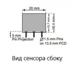 Сенсор электрохимический SO2/M-20 на диоксид серы (SO2, 0-20ppm)