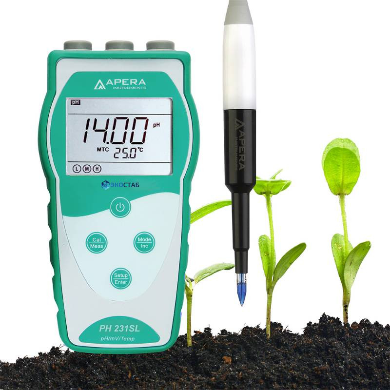 PH231SL Портативный pH-метр ЭКОСТАБ