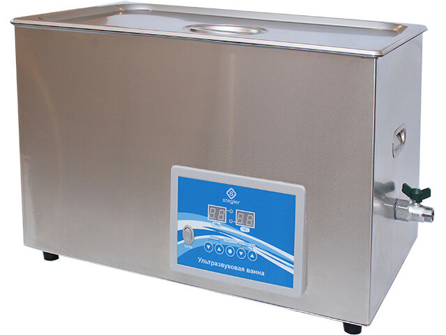 Ультразвуковая ванна (мойка) Stegler 22DT (22 л,20-80 C, 600W)