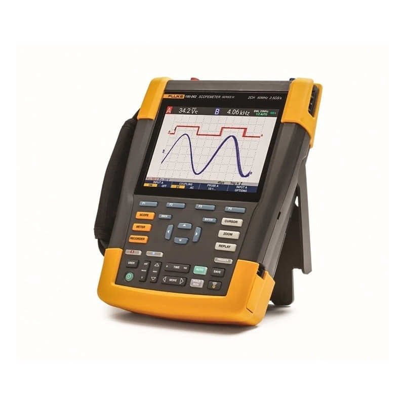 Fluke 190-502-III осциллограф-мультиметр цифровой двухканальный 500 МГц