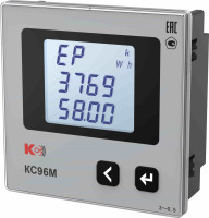 Многофункциональный прибор КС96М (лицевая панель 96х96 мм)