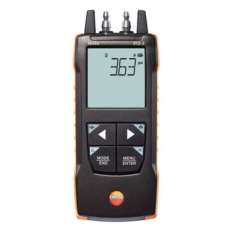 Testo 512-1 (512-2) дифференциальный манометр с подключением к приложению (0563 1512, 2512)