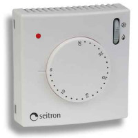 Seitron TAM014MI электромеханический комнатный термостат со световой индикацией и переключателем