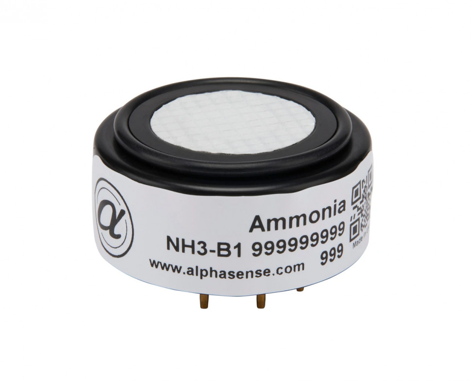 Сенсор электрохимический трехэлектродный NH3-B1 на аммиак NH3 (1-100ppm)