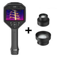 Тепловизор HIKMICRO G40 в комплекте с дополнительными объективами HM-G605-LENS и HM-G620-LENS