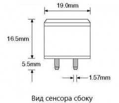 Сенсор термокаталитический Zellpell Midi Type 1 (3AC) на горючие газы (0-100% НПВ)