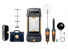Комплект testo 400 для оценки качества воздуха и уровня комфорта в помещении со стойкой (0563 0401)