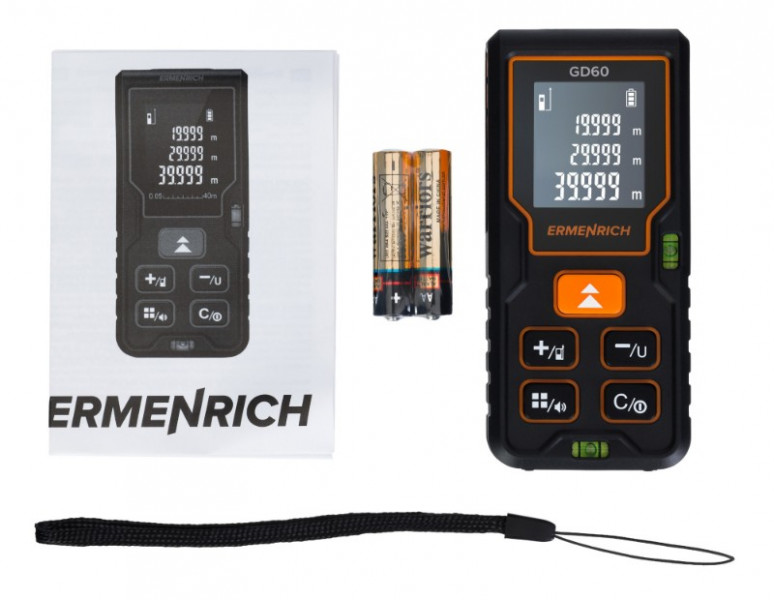 Reel GD60 Лазерная рулетка Ermenrich