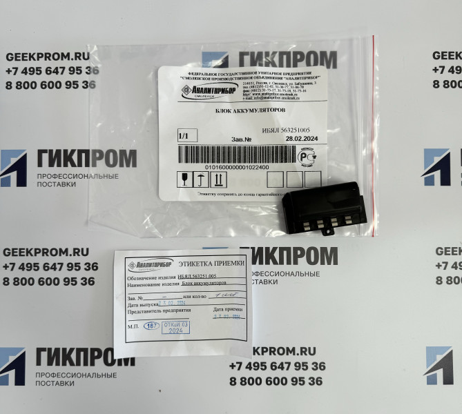 Блок аккумуляторный ИБЯЛ.563251.005 (для АНКАТ-7631М, ИЗО)