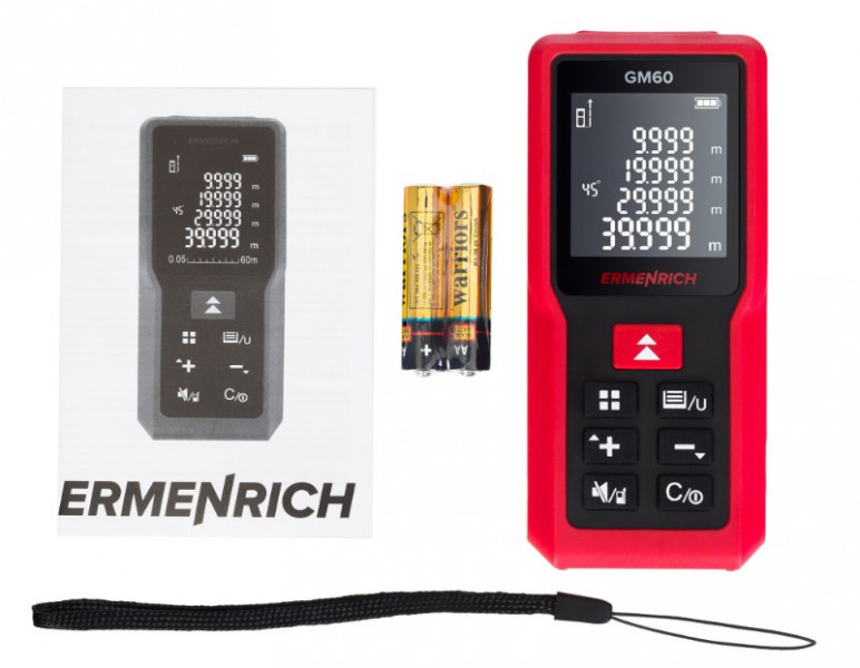 Reel GM60 Лазерная рулетка Ermenrich