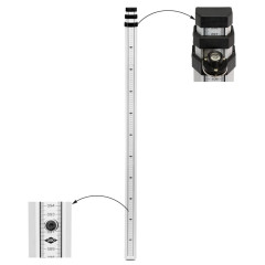 Рейки нивелирные телескопические RGK TS-3, TS-5 и TS-7