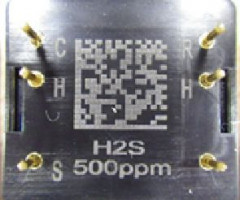 Сенсор 3-х электродный SEC H2S 500 HS Micro+ с твердым электролитом на сероводород (H2S, 0-200 ppm)