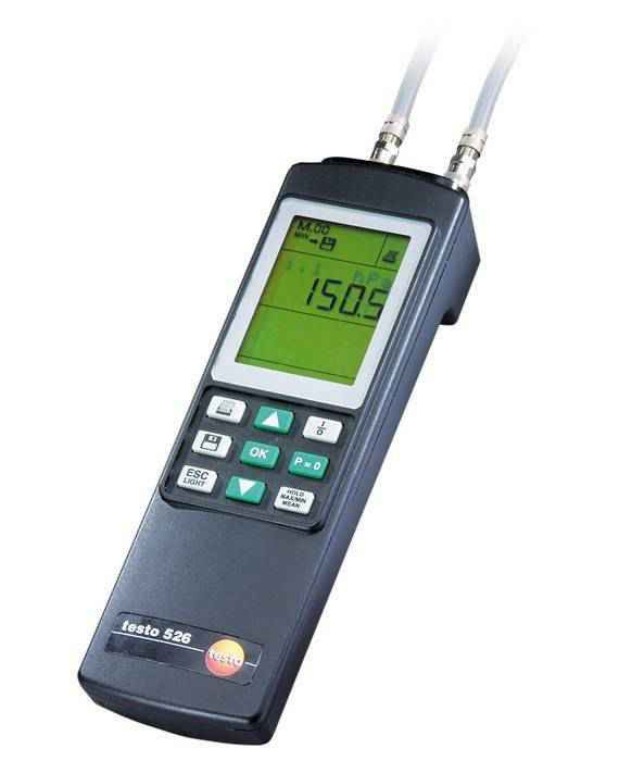 testo 526-1 - Высокоточный дифференциальный манометр