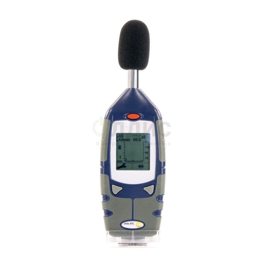 Testo 816-3 цифровой шумомер с усреднением (Leq или Lavg) (2 класс точности)