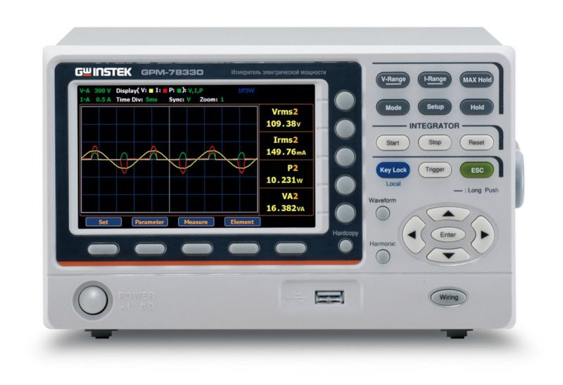 Измеритель электрической мощности GPM-78320 с интерфейсом GPIB/DA12