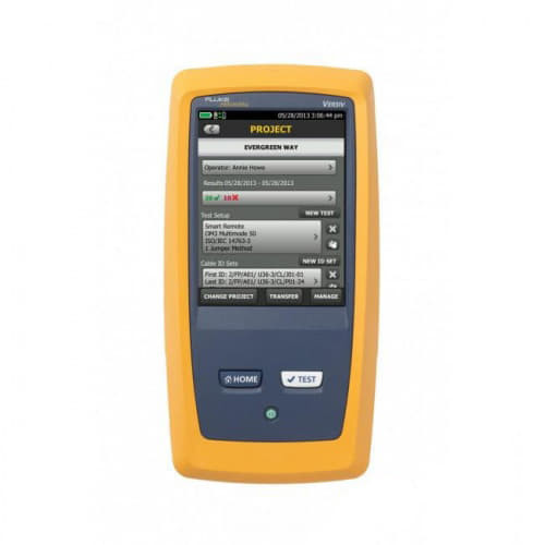Основной блок кабельного анализатора Fluke Networks VERSIV-M INTL