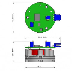 Сенсор 3-х электродный 3 Series 3MHL на хлористый водород (HCl, 0-100 ppm)