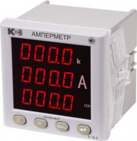 Амперметр PA194I-9K4T трехканальный (лицевая панель 96x96 мм)